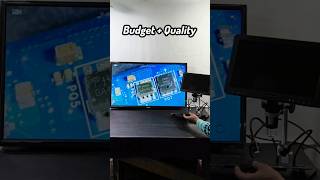 Setup Upgrade Part 2 Digital Microscope Connect with 32inch TV  #digitalmicroscope  #laptoprepair