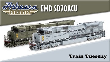 Train Tuesday 12/9/25: Athearn Genesis EMD SD70ACU