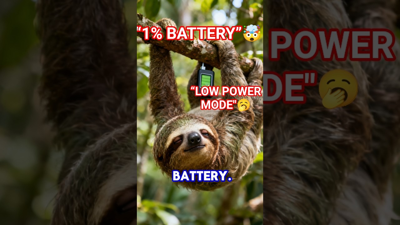 This Animal Lives on 1% Battery 😳🤯 