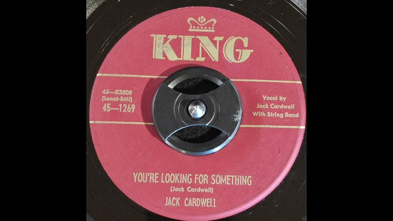 Jack Cardwell Youre Looking For Something YouTube