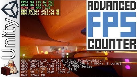 Advanced FPS Counter - Unity Asset Review
