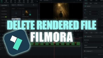 How to delete Rendered File in Filmora 2025?