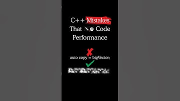 C++ Mistakes That Makes Your Code Slow #leetcode #cplusplus #programmingtutorial