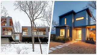 75 Gray Exterior Home With A Green Roof Design Ideas You'll Love 🌈