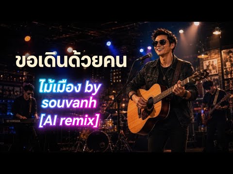 ขอเดินด้วยคน - ไม้เมือง | AI Cover by Souvanh | ช่องฟังเพลงกัน