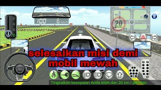 Misi dapet mobil mewah dikelas mengemudi 3D screenshot 3