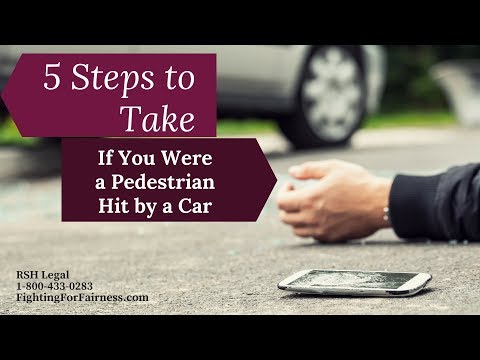 5 Steps to Take If You Were a Pedestrian Hit by a Car in Iowa