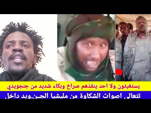 انبشك تتعالي اصوات الشكاوة من قبل مليشيا الجن ويد بعد اقصاءهم من قيادات الماهرية والرزيقات بنيالا 