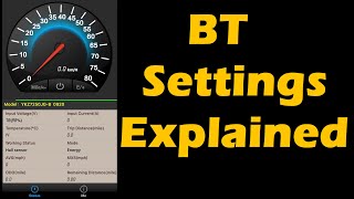 BT app for the E-vader screenshot 1