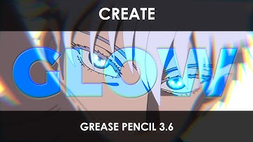 How I create GLOW FX with Blender Grease Pencil