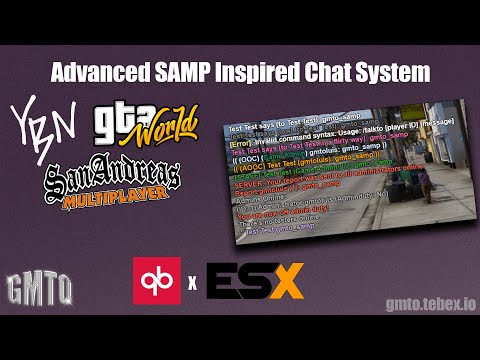 gmto-samp | Advanced SAMP Inspired Chat System [FiveM - ESX & QB]