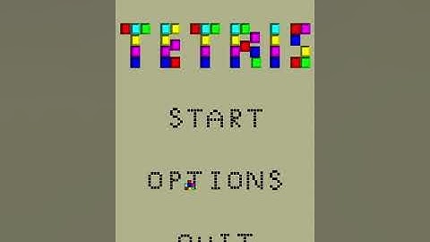 Tetris Qt/C++