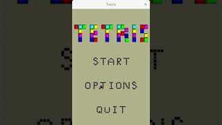 Tetris Qt/C++