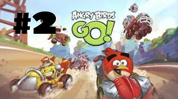 Angry Birds GO! Gameplay and Walkthrough Unlock Bomb and Finish the Seedway