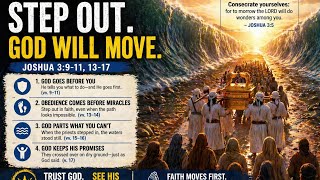 Step Out, God will Move | Joshua 3 | ODB 4/24/26