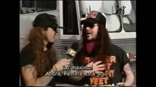 MTV Latino "Alfredo Lewin entrevista a Dimebag Darrel y Vinnie Paul" (1997)