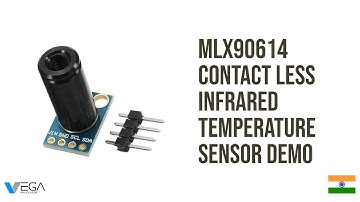 Infrared Temperature Sensor Demo using VEGA Processor [ RISC-V ISA]