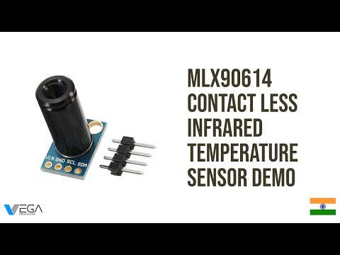 Infrared Temperature Sensor Demo using VEGA Processor [ RISC-V ISA]