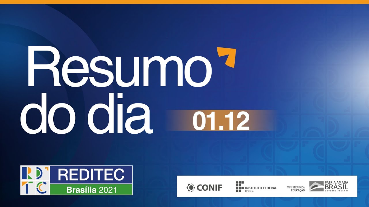 Assista um resumo das atividades dessa quarta, 1º, na 45ª REDITEC
