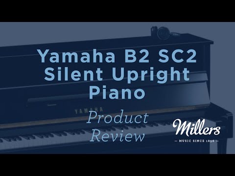 Yamaha B2 SC2 Silent Upright Piano Review & Demo