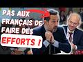CHENU RECADRE BARROT 💥 “PAS aux Français de PAYER !”