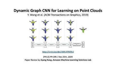 PR-295: Dynamic Graph CNN for Learning on Point Clouds