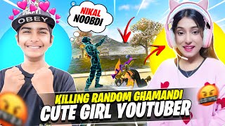 Proposed Random Cute Ghamandi Girl Youtuber 💞🤣 - She Abusing Me 🤬 Taking Revenge - Aditech