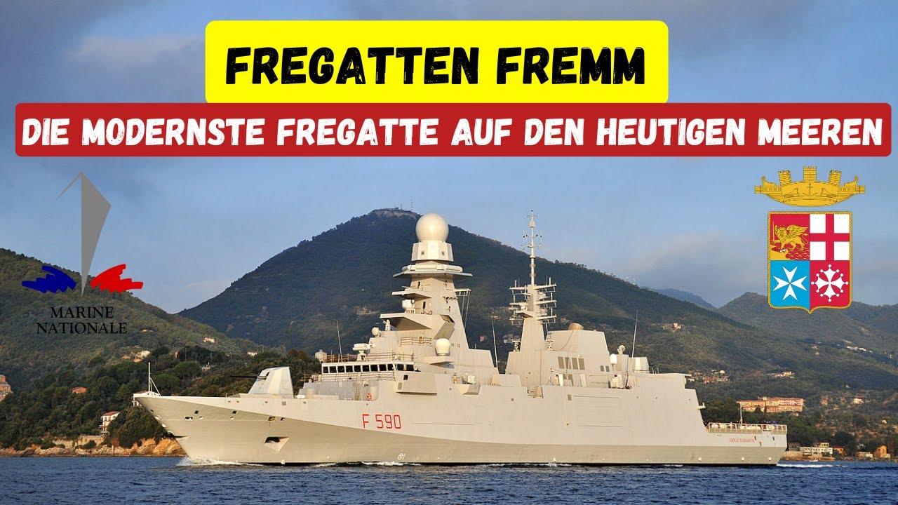 Fregatten FREMM. Die modernste Fregatte auf den heutigen Meeren. Militärwaffen