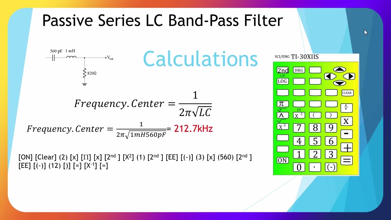 Passive Filter Lab Calculations-380a