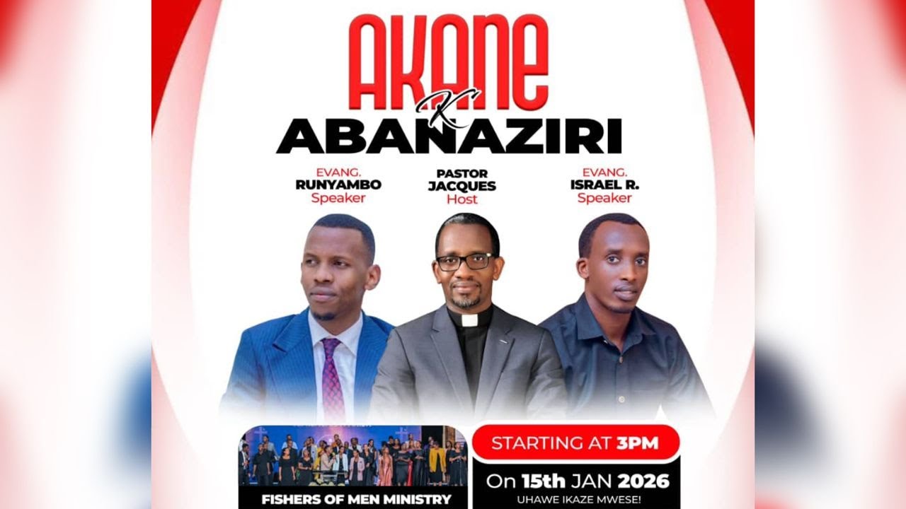 🔴LIVE: ABANAZIRI MINISTRIES || AKANE SERVICE WITH EV RUNYAMBO & EV ISRAEL R || LE 15/01/2026