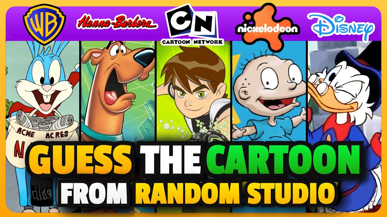 Guess The Cartoon by its Theme Song: Hanna-Barbera, CN, Nickelodeon, WB, Disney