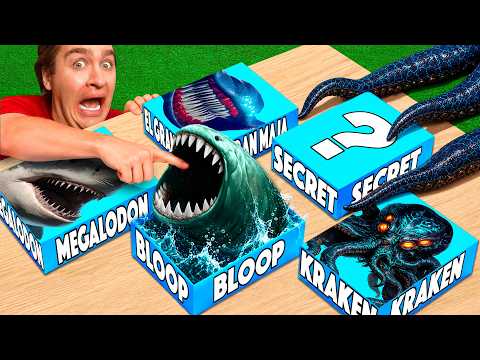 DO NOT OPEN UNDERWATER MONSTER MYSTERY BOXES AT 3AM!