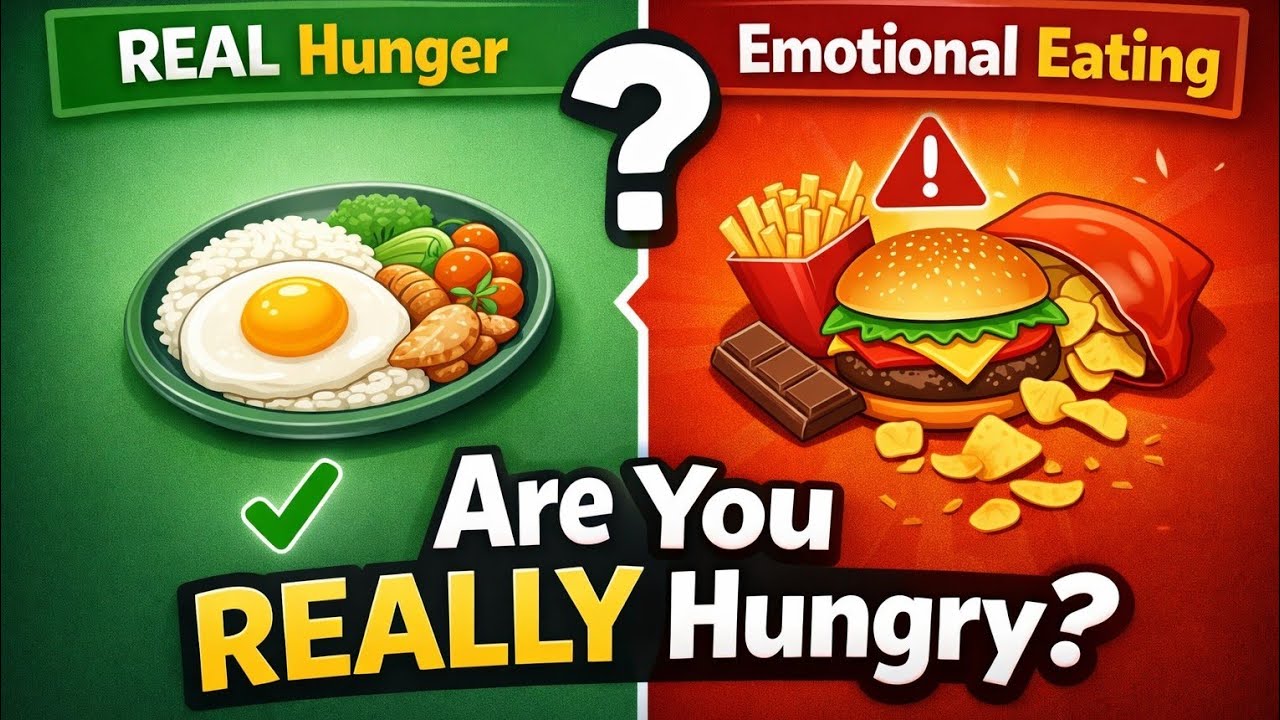 Вы действительно голодны — или просто заедаете эмоции? (Как отличить одно от другого)