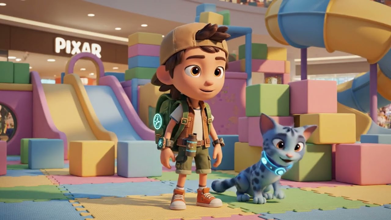 Kai & Astro Adventures | A Gentle Day at the Shopping Mall | Calm Learning