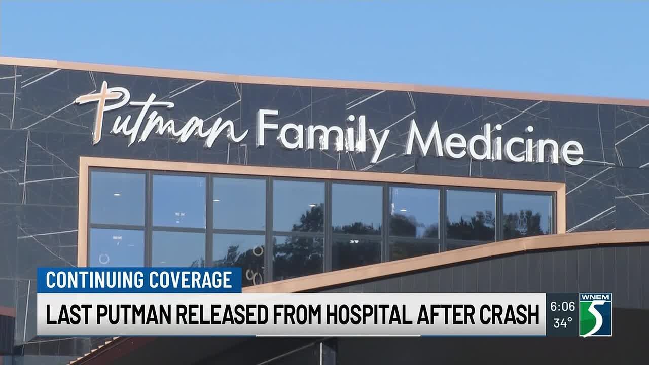 Last Putman released from hospital after crash