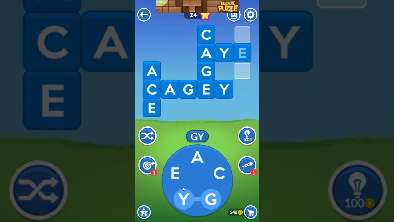 Word Toons level 126