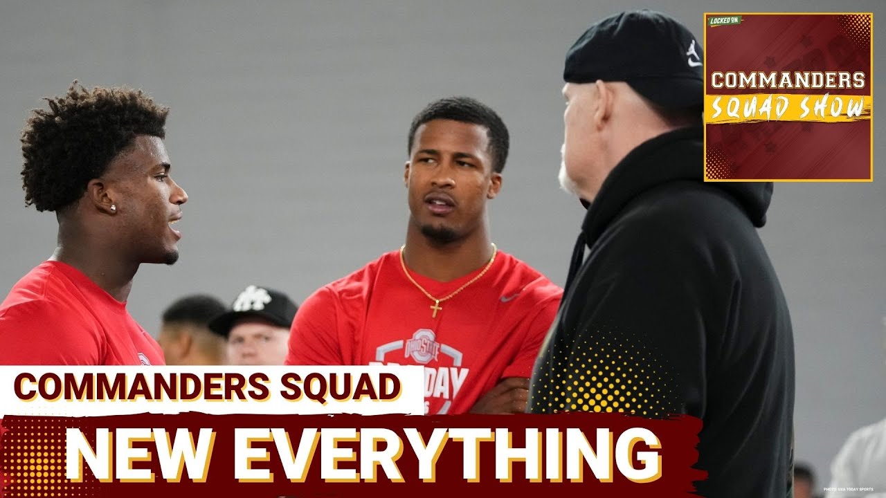 COMMANDERS SQUAD | ADDING Ahkello Witherspoon, RECAPPING Ohio St. Pro Day + Draft Strategy LATEST COMMANDERS SQUAD | ADDING Ahkello Witherspoon, RECAPPING Ohio St. Pro Day + Draft Strategy LATEST
