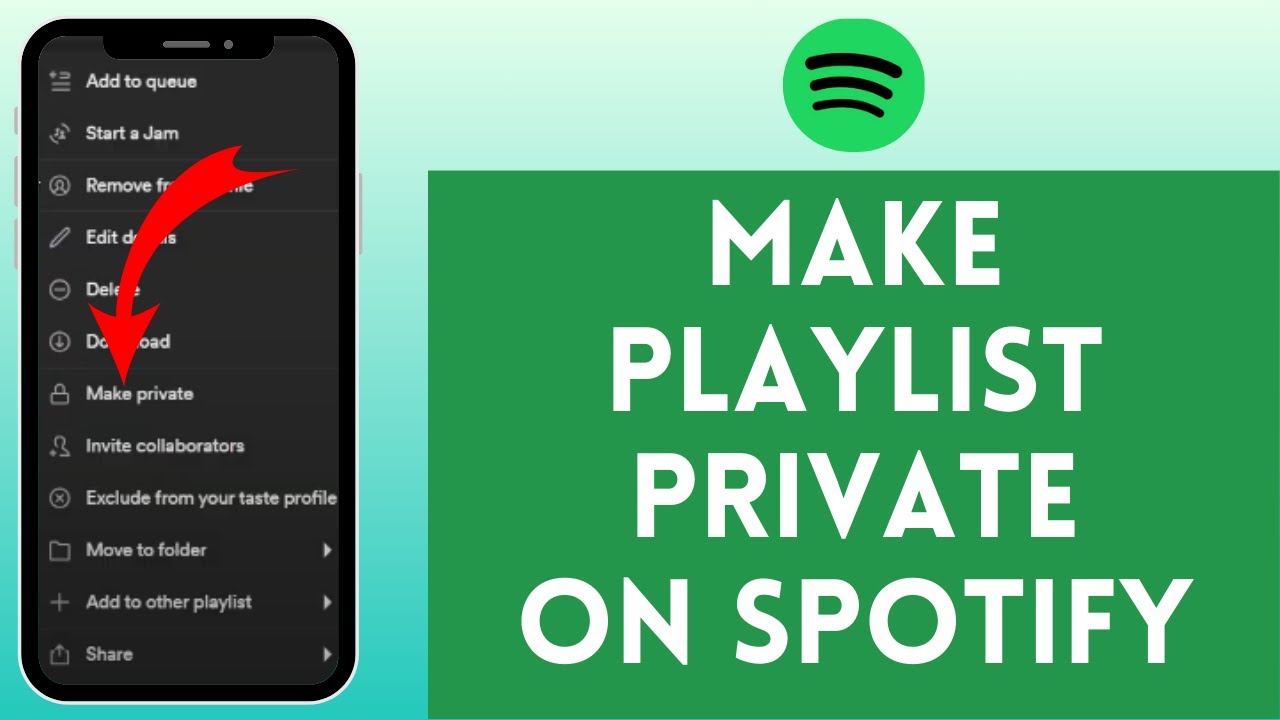 How to Make Your Playlist Private on Spotify (2024)