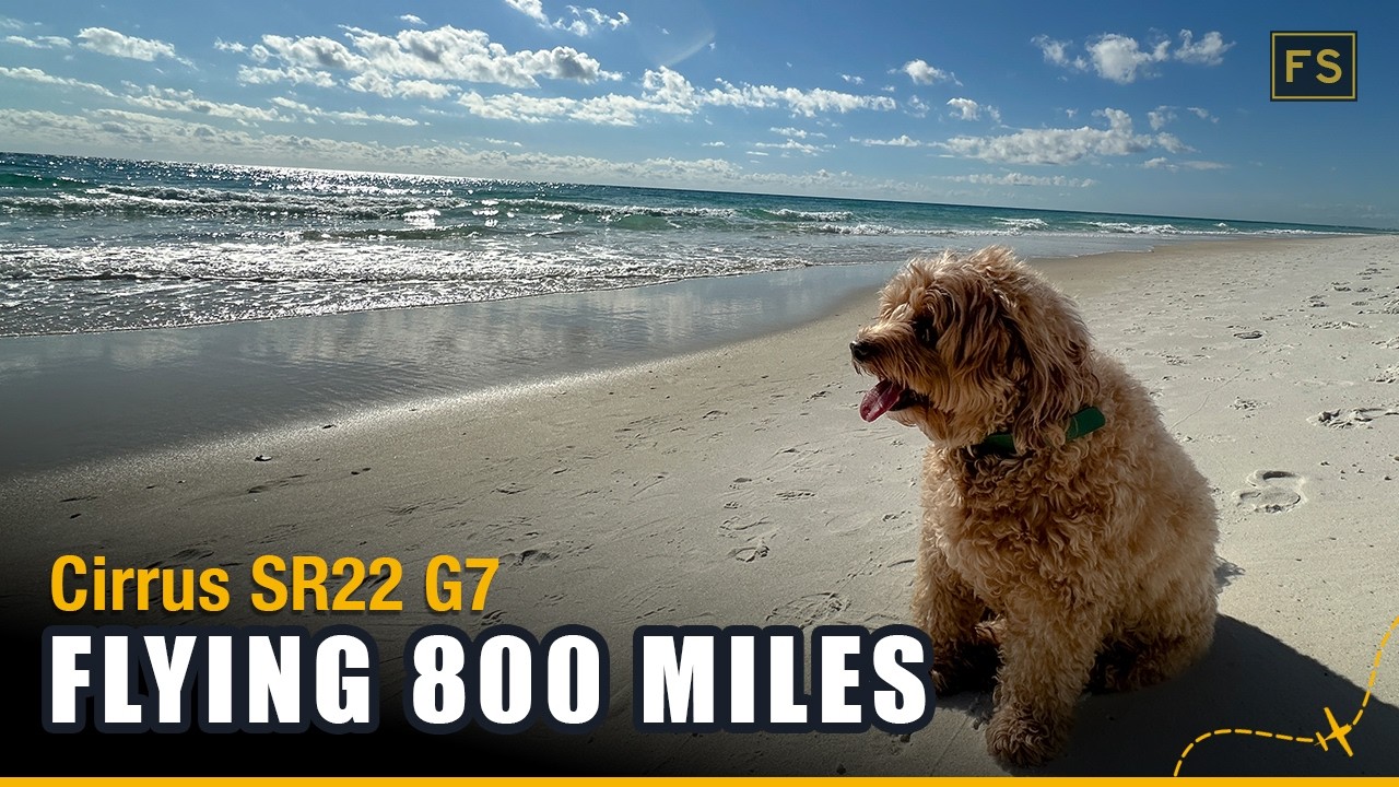 Полёт по приборам (IFR) из Флориды в Мичиган | SR22 G7