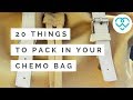 20 Things To Pack In Your Chemo Bag  Live Better With ...