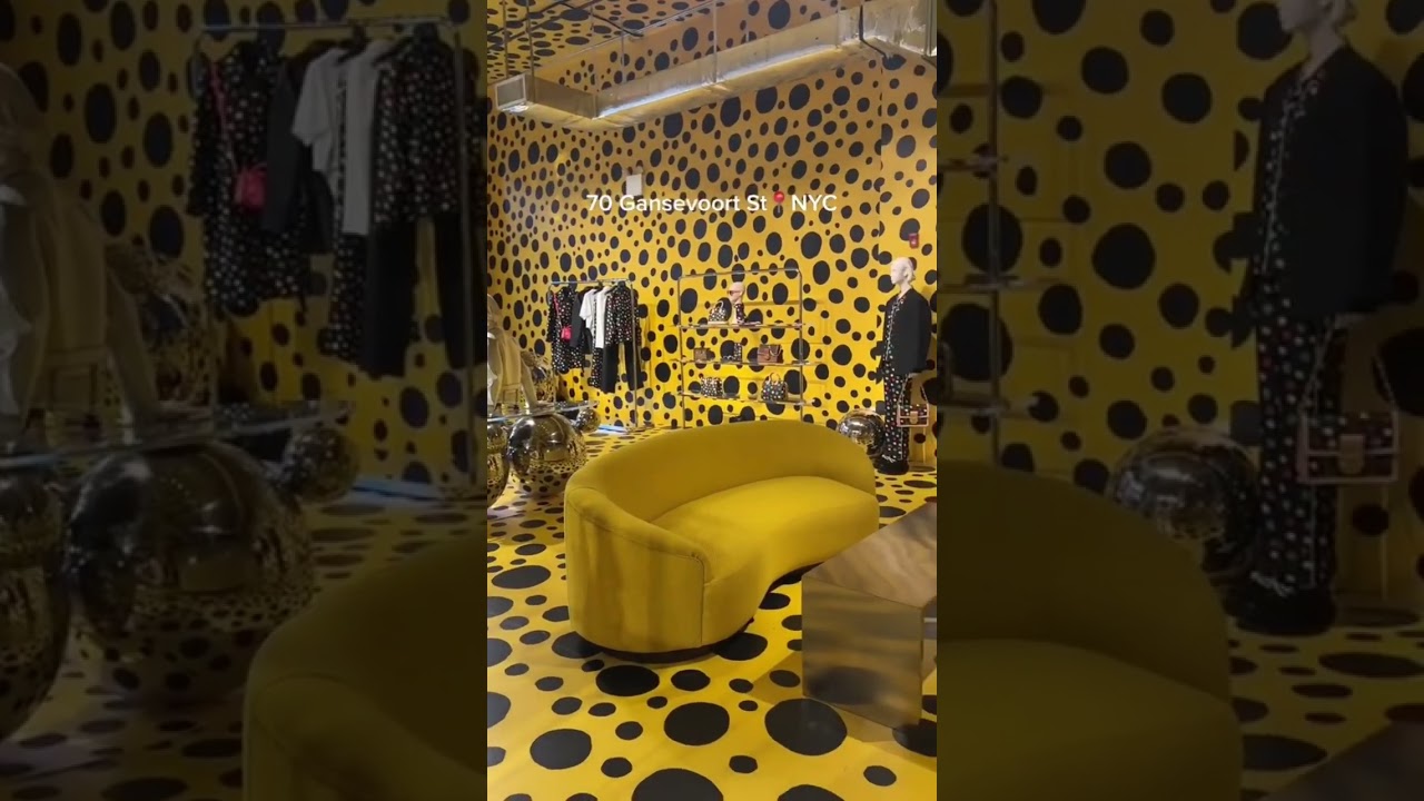 LOUIS VUITTON X YAYOI KUSAMA POP-UP, NYC — Average Socialite