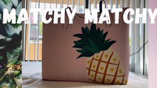 What’s in my bag? Kate Spade ♠️ Pineapple 🍍 Collection & Like Dream purse