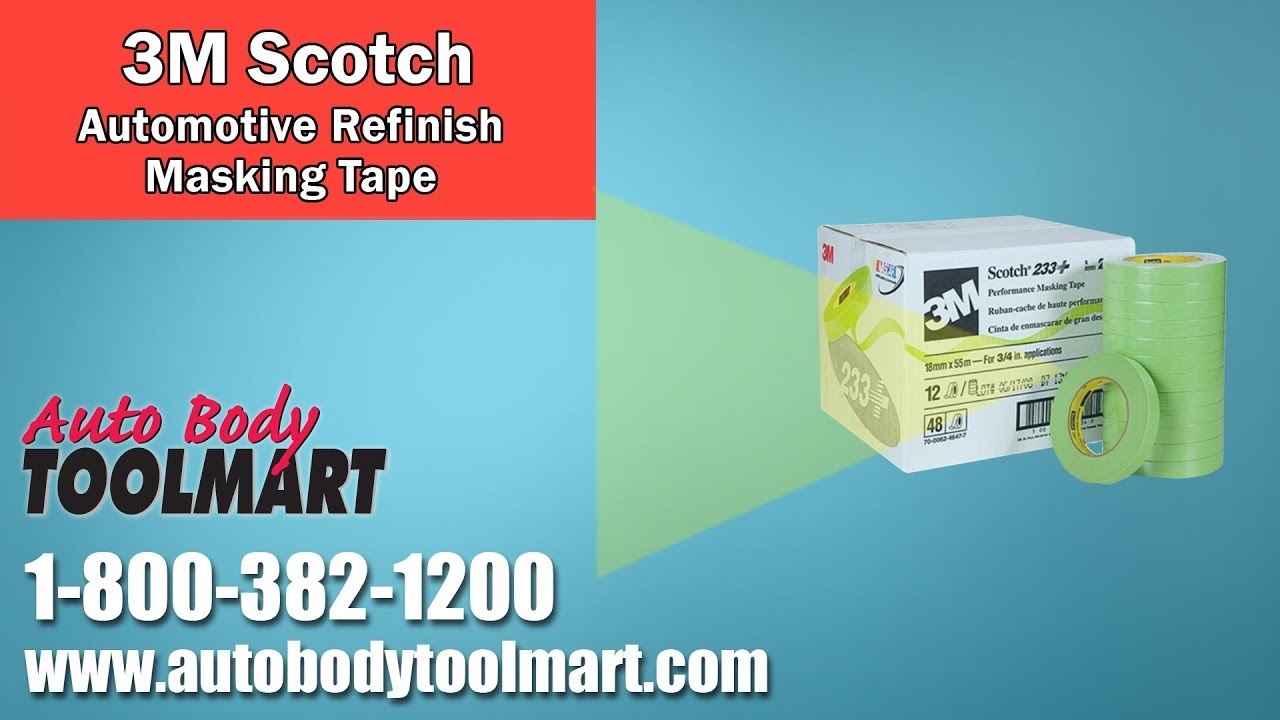 3M | Scotch Masking Tape: 2 Wide, 60 yd Long, 6.5 Mil Thick, Brown - Paper, Rubber Adhesive, 35 lb/in Tensile Strength | Part #00021200485671