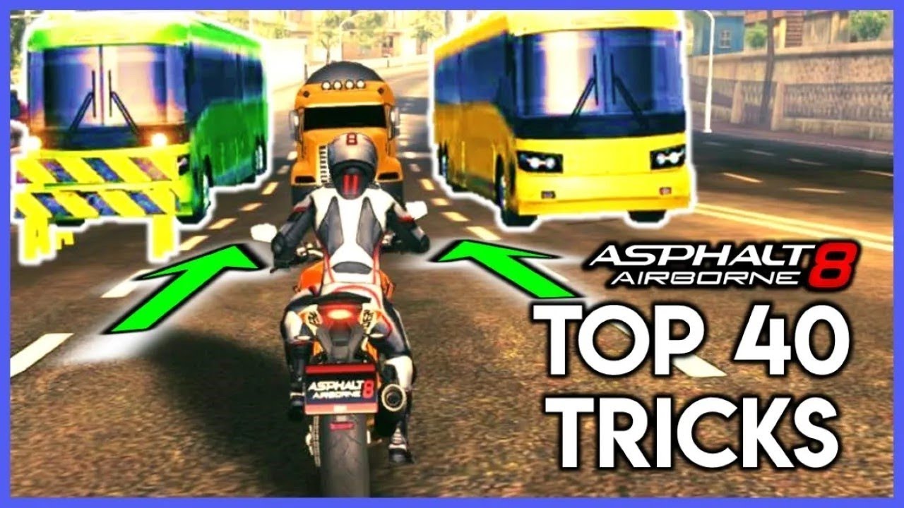 Top 40 Tricks in Asphalt 8 Ultimate Guide To Drive In Style #5 - YouTube