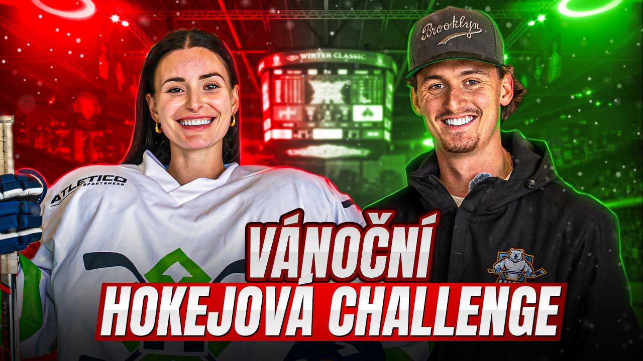 JÁ vs MOJE HOLKA SPECIÁLNÍ HOKEJOVÁ CHALLENGE 