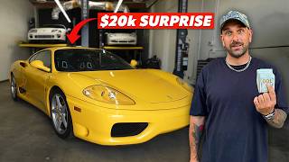 Insane Marketplace Find- Ferrari 360! Plus tuning my r33 GT-R with big turbos!