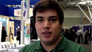 3M And Hp Show Monitor Powered By Cat5 Cable At Sid 2012