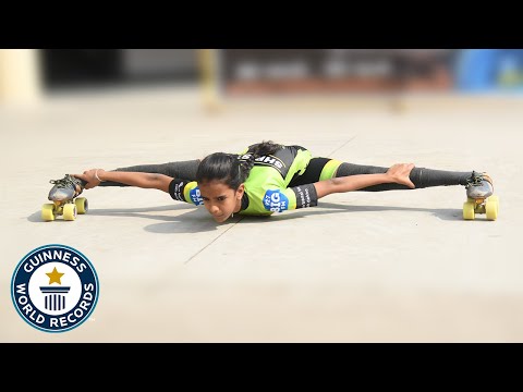 Lowest Limbo Roller-Skating – Guinness World Records