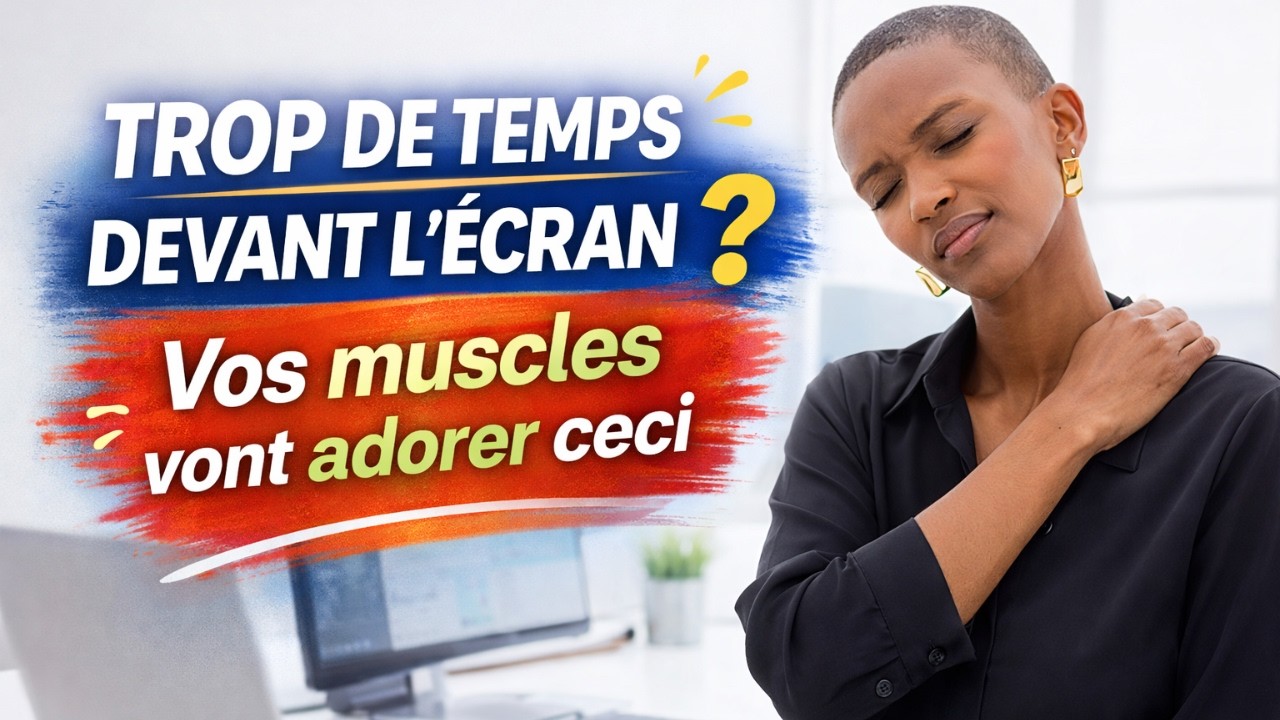 Trop de temps devant l’écran ? Vos muscles vont adorer ceci