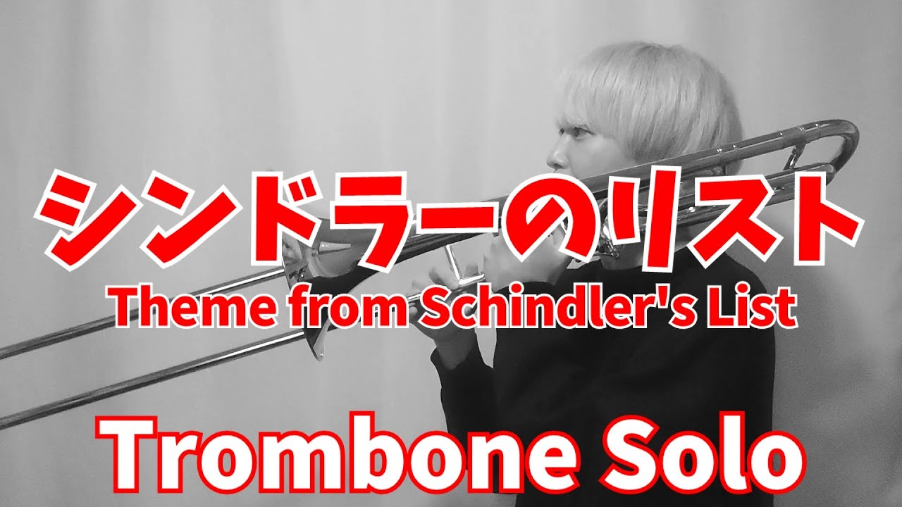 【シンドラーのリスト】メインテーマ/Trombone ＆ Piano 【Schindler's List】